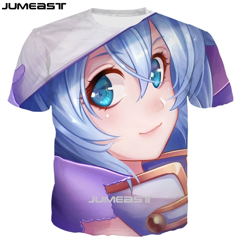 Бренд Jumeast, Мужская/женская футболка с 3D принтом, Аниме Vocaloid Hatsune Miku, короткий рукав, новинка, футболка, спортивный пуловер, летние топы, футболки - Цвет: 23