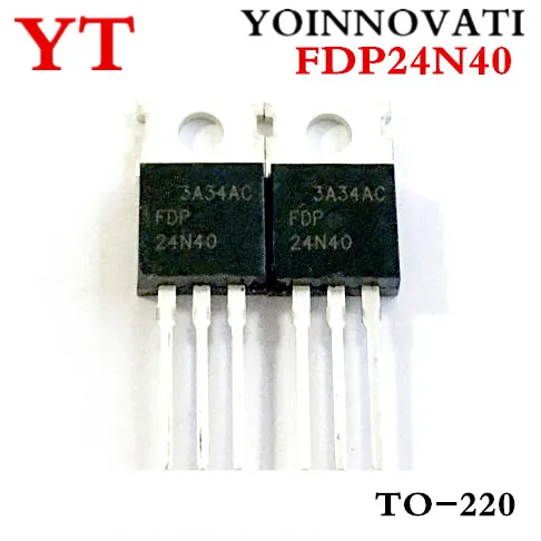 10 шт./лот FDP24N40 24A 400V 24N40-220 IC лучшее качество. | Электронные компоненты и