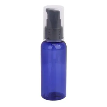 

1PC Portable 50ML Refillable Bottle Water Plastic Pressed Pump Spray Bottle Liquid Container Mini Travel Refillable Bottles