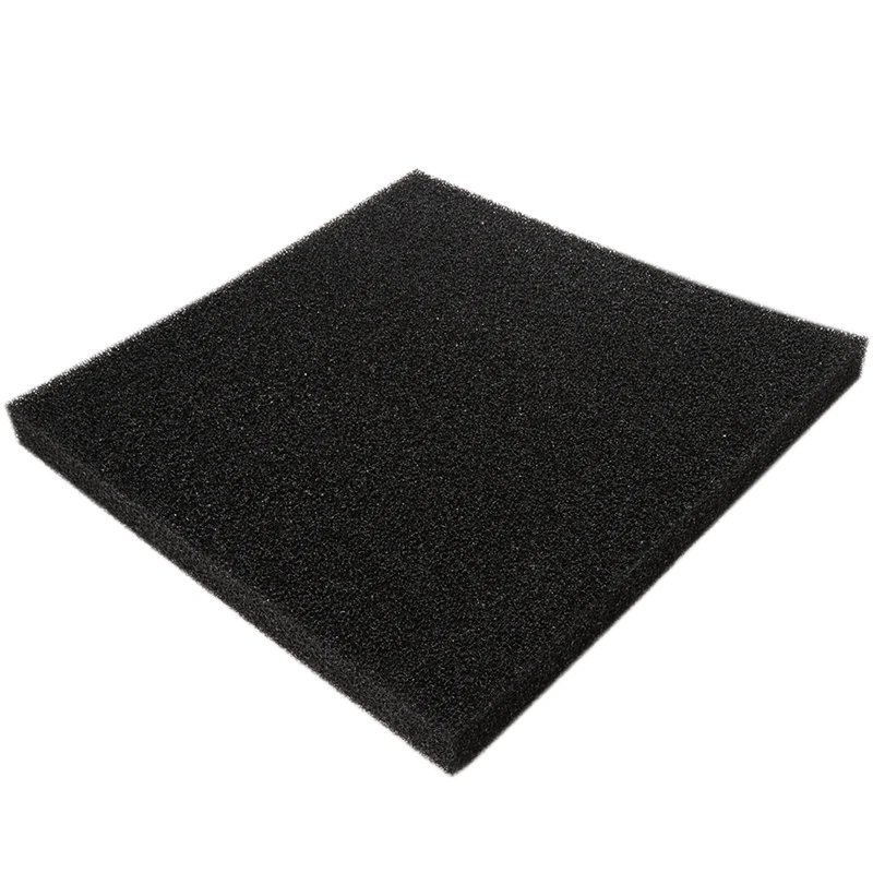 

Activated Carbon Foam Pad Filter Aquarium Square Filtration Sponge Sheet