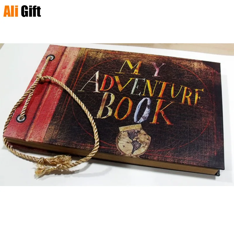 DIY Handmade Cartoon Photo Album Adventure Book Baby Wedding Stickers Scrapbooking For Gifts photo album