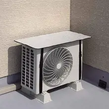 80*40 см Крышка Кондиционера материал из алюминиевой фольги водонепроницаемый навес верхний лист гвардии кондиционера