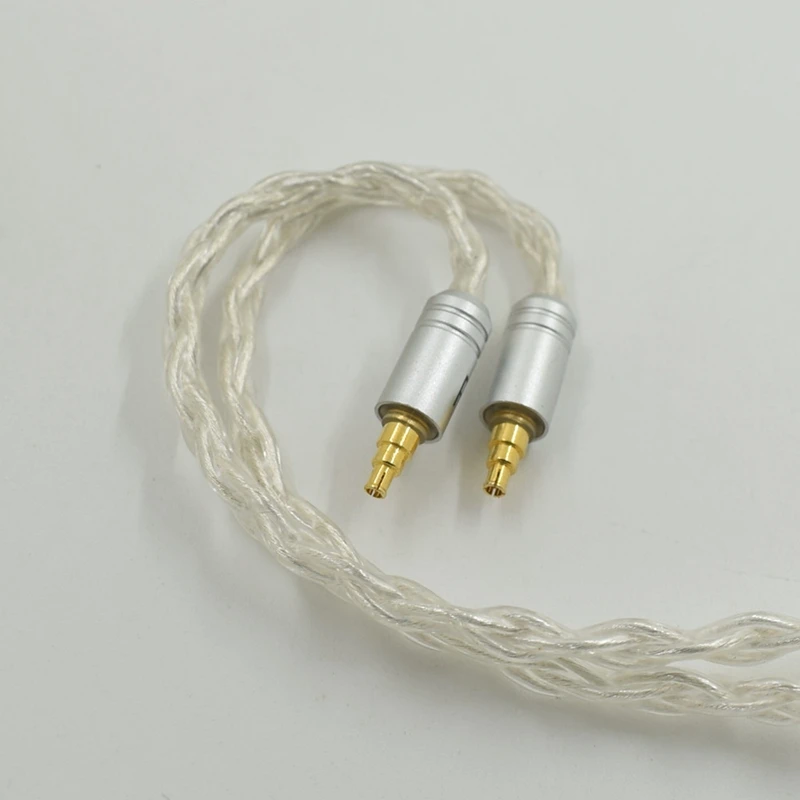 Replacement o Cable for Sennheiser IE40PRO Headphones Upgrade Cable Headphone Extension Cord Silver 