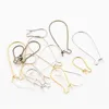 100pcs/Lot 9x18mm/11x24mm/16x38mm Silver Color /Rhodium/Gold Color Earring hooks Earring Ear Wires Findings DIY Jewelry Making ► Photo 2/6