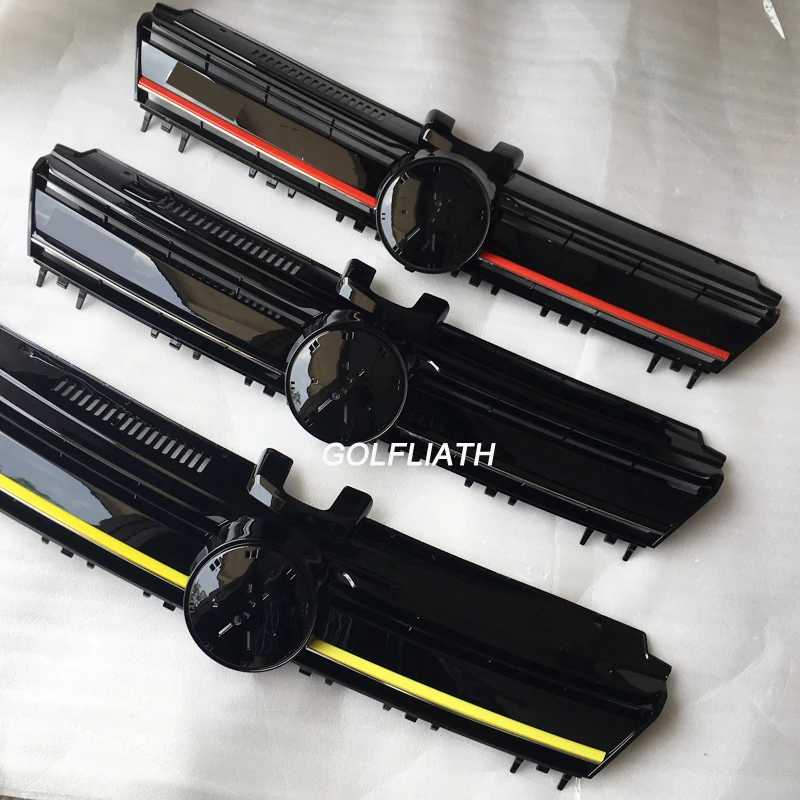 Volkswagen Golf MK7 GTI R 2015-Front Bumper Mesh Grille For Golf 7 ABS Auto Car front grille trim strips,front grille,racing car grille