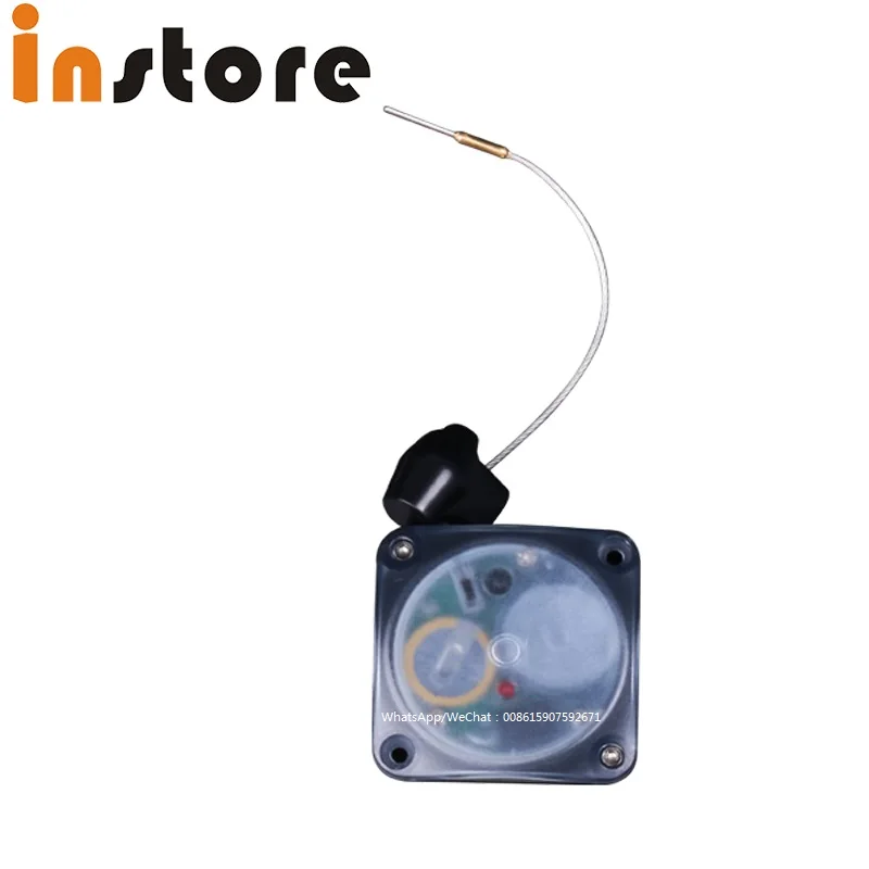 10 Pcs Retractable Steel Cable Alarm Pull Box Telescopic Security Wire For Shopping Mall Bag Shoes Hats Multi-Function Anti-Lost