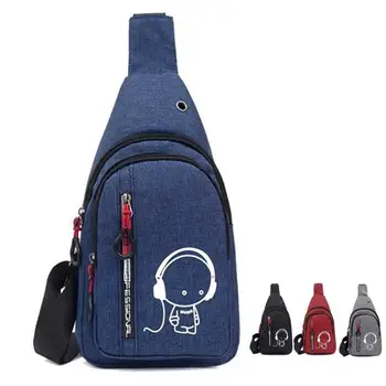 

Man/Woman Chest Bag Night Light Sling Shoulder Bags Fashion Crossbody Triangle Rucksack for Hiking or Multipurpose Daypacks