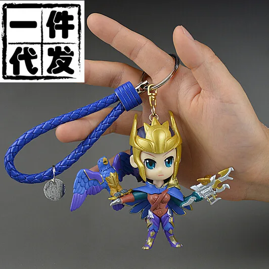 

Lol Demacia Wings Quinn Keychain Garage Kit Model Pendants Related Products