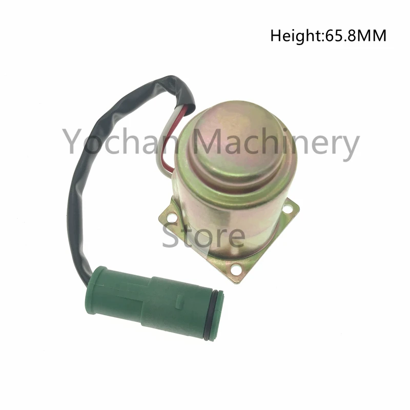 Solenoid Valve Coil 086-1879 0861879 For Caterpillar CATExcavator Hydraulic Pump Fit E200B EL200B H:65.8MM | Автомобили и