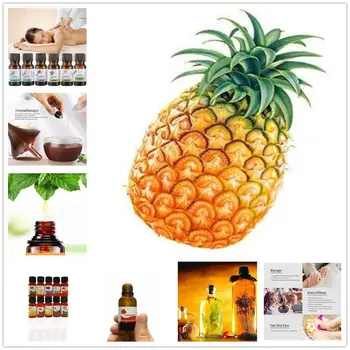 

1Pcs Sweet Pineapple Essential Oil Natural Fruits Aromatherapy Essential Oil for Home Aromatherapy Diffuser Humidifier