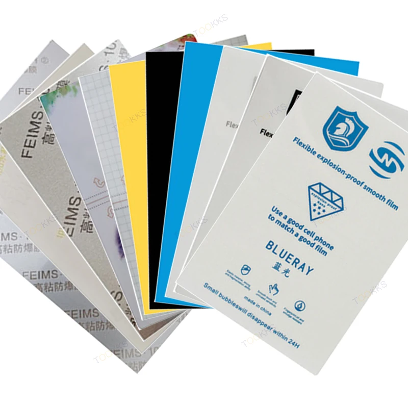 180*120mm Flexible Hydrogel Screen Protector For All Film Cutting