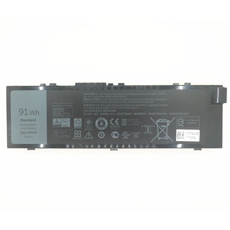 ONEVAN 11 4 V 91wh оригинальный MFKVP Аккумулятор для ноутбука Dell Precision 7510 7710 GR5D3 0RDYCT