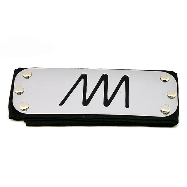 Anime Akatsuki Kakashi Uchiha Sasuke Headband Logo Cosplay Costume Accessories 13