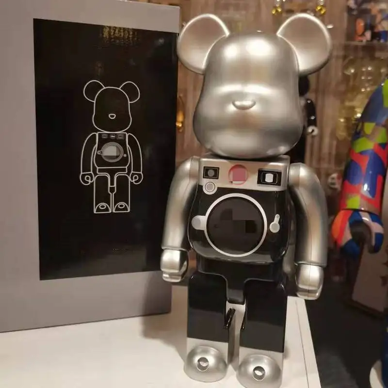 

12 Inch Fashion ABS Lec Camer Bear Action Figure Collectible Model Hot Toy for children the best Birthday GIFT with Original Box