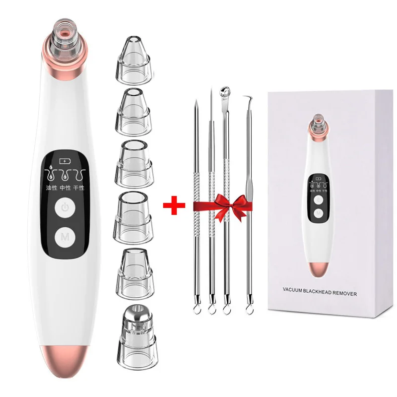 Blackhead Remover Face Skin Care Deep Pore Cleaner Acne Pimple Removal Vacuum Suction Facial SPA Beauty Care Dropshipping