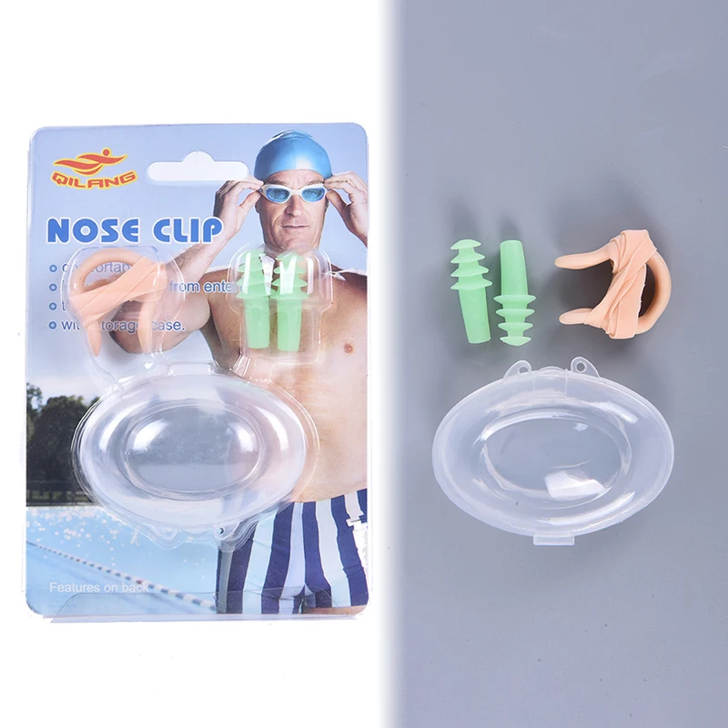 Adult Nose Clips Silicone rope Soft Swimming Nose Clip for Children