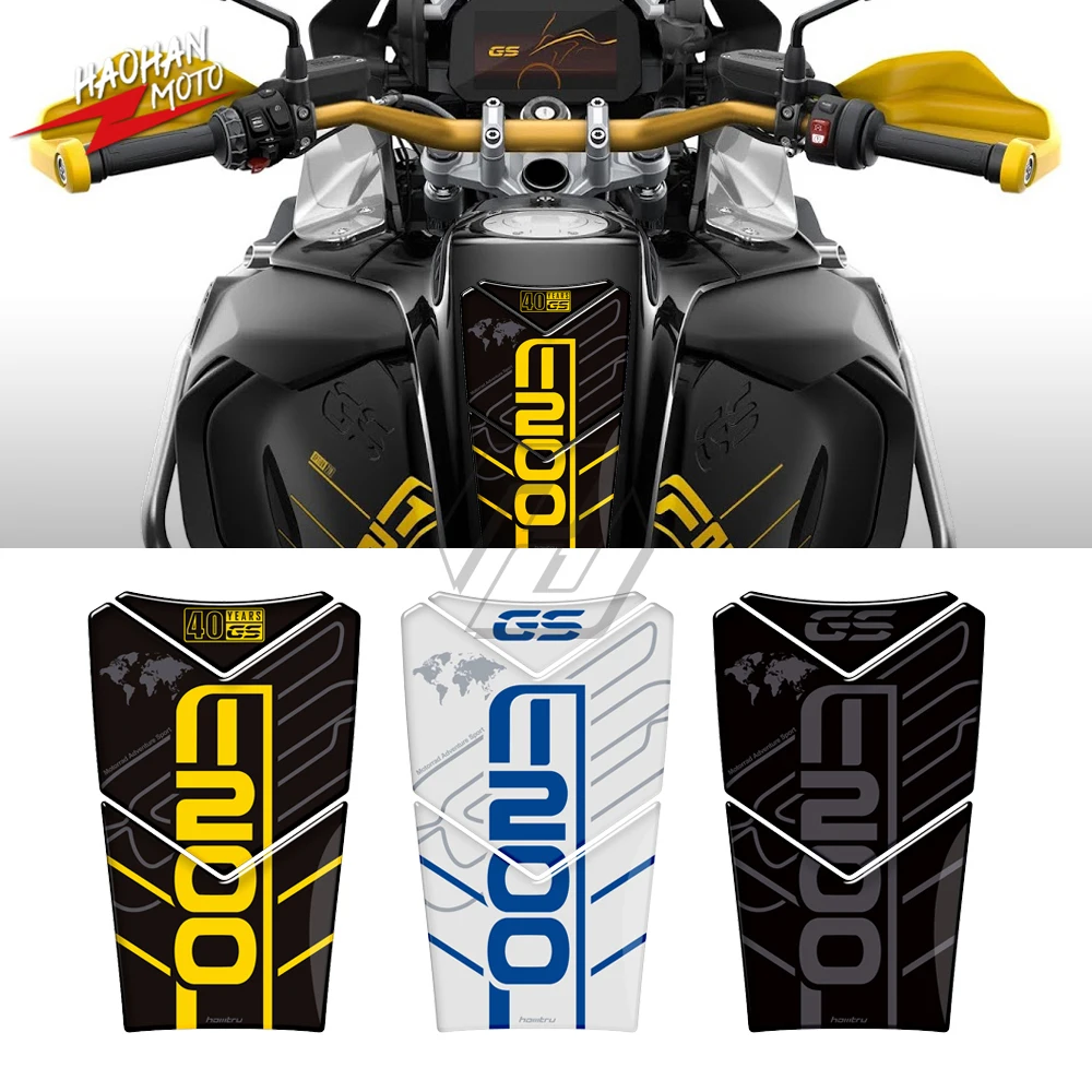 

For BMW R1200GS Adventure LC 2014-2019 40 Year GS Edition 3D Motorcycle Tank Pad Protector