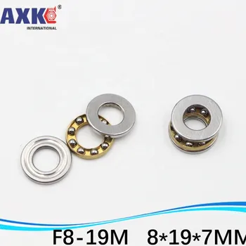 

10pcs Free Shipping Axial Ball Thrust Bearings F8-19M BA8 AKL8 8*19*7 mm Plane thrust ball bearing F8-19 M 8X19X7