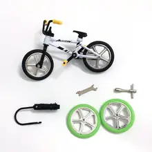 Mini jouet de vélo en alliage BMX 11cm x 7cm, modèle de bicyclette, éventails de vélo pour enfants, jouet de décoration, nouveauté amusante, cadeau de bicyclette