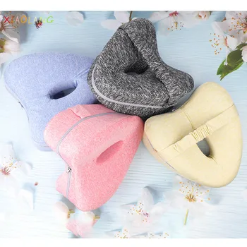 

Orthopedic Pillow for Sleeping Memory Foam Leg Positioner Pillows Knee Support Cushion Between The Legs For Hip Pain Sciatica