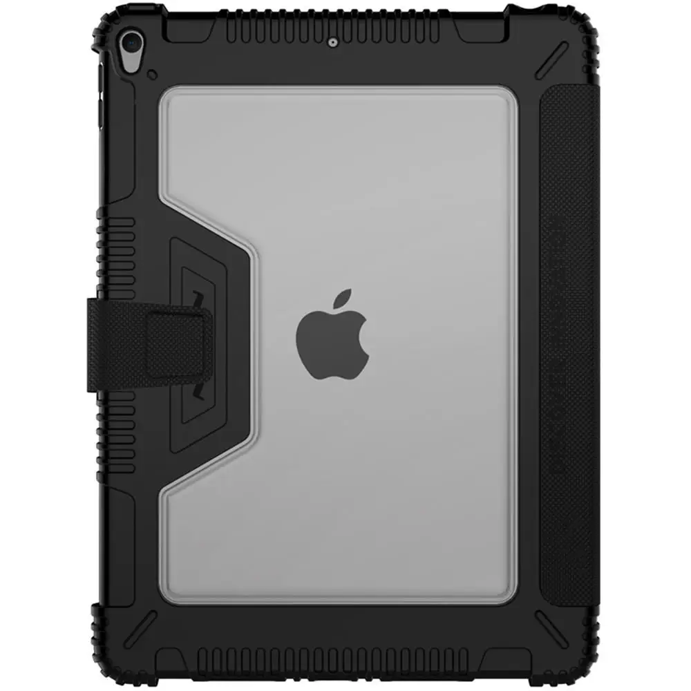 Для iPad Air /iPad Pro 10,5 натуральная Nillkin бизнес Магнитная черная Складная подставка бампер кожаный чехол для телефона