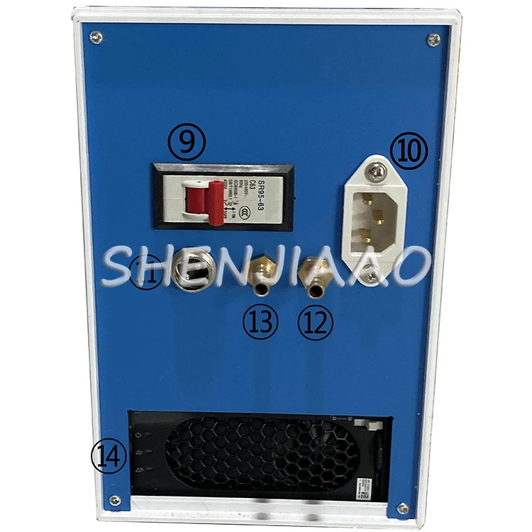 2800w ZVS Induction Heater Induction Heating Machine Metal Casting Furnace Equip