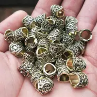 Nostalgia 24Pcs Wholesale Norse Viking Runes Charms Lot Pendant Jewelry Making For Necklace Bracelet Diy Hair Beard Accessories 2
