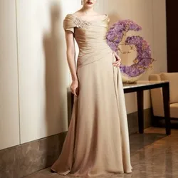 Apricot Wedding Dress For Mom Dress For Wedding Mother Bride Plus Size Godmother Dress vestido madre comunion mae da noiva