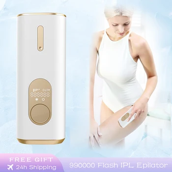 

IPL Laser hair removal machine 900000 flash Household Ice Layer Freezing Point Painless LCD epilator for women depilador a laser