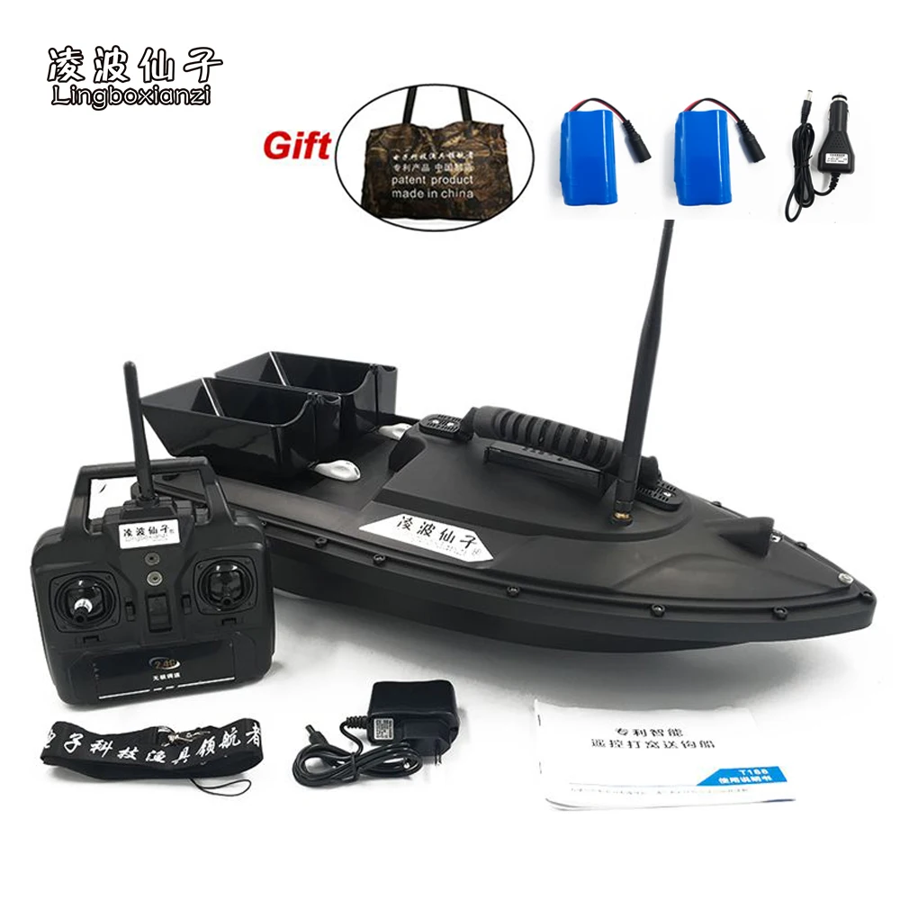 rc bait boat with fish finder