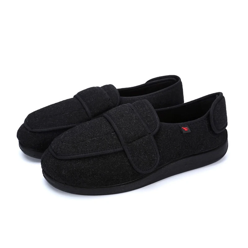 

Diabetes shoes for men and women Soft casual round toe breathable flat solid rubber memory foam insole for diabetics