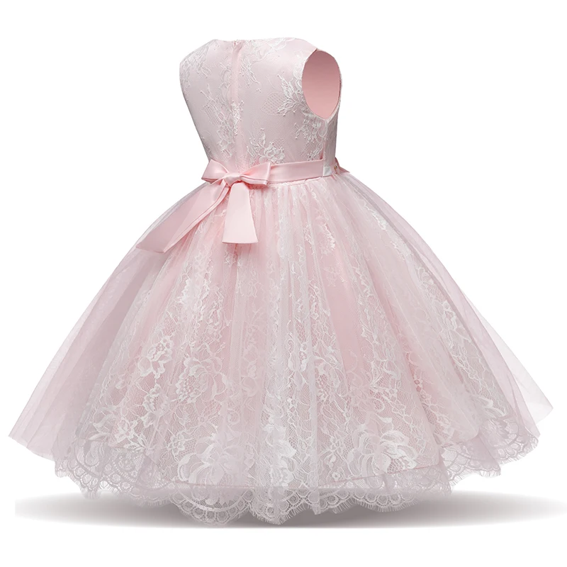 Нарядное платье для девочек Одежда для маленьких детей кружевное платье-пачка с цветочным узором для девочек на свадьбу, вечеринку, день рождения, летние детские платья для девочек