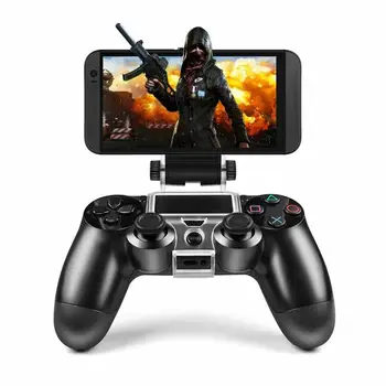 

Mobile Phone Holder For PS4 Controller Cell Phone Clip PUBG Holder Mount Bracket Stand Fit IPhone Android
