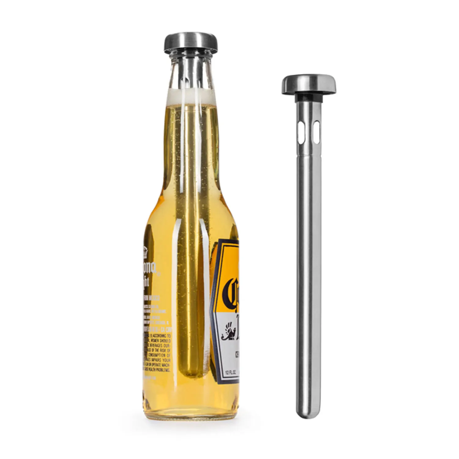 Pack of 2PCS Beer Cooler Wine Chiller for 330ml Bottle Chiller 500ml Beer Bottle Soft Cooler Ice Cube Wine Coolers & Chillers
