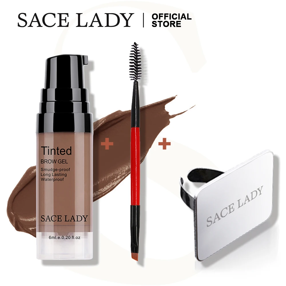 SACE LADY набор для макияжа глаз профессиональный водонепроницаемый гель бровей из