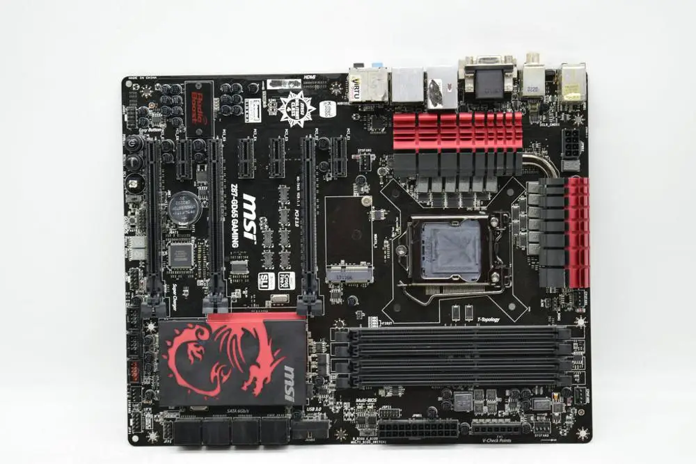 Материнская плата для MSI Z87 GD65 GAMING Intel LGA 1150 i3 i5 i7 DDR3 32G SATA3 USB3.0 ATX|Материнские платы| |