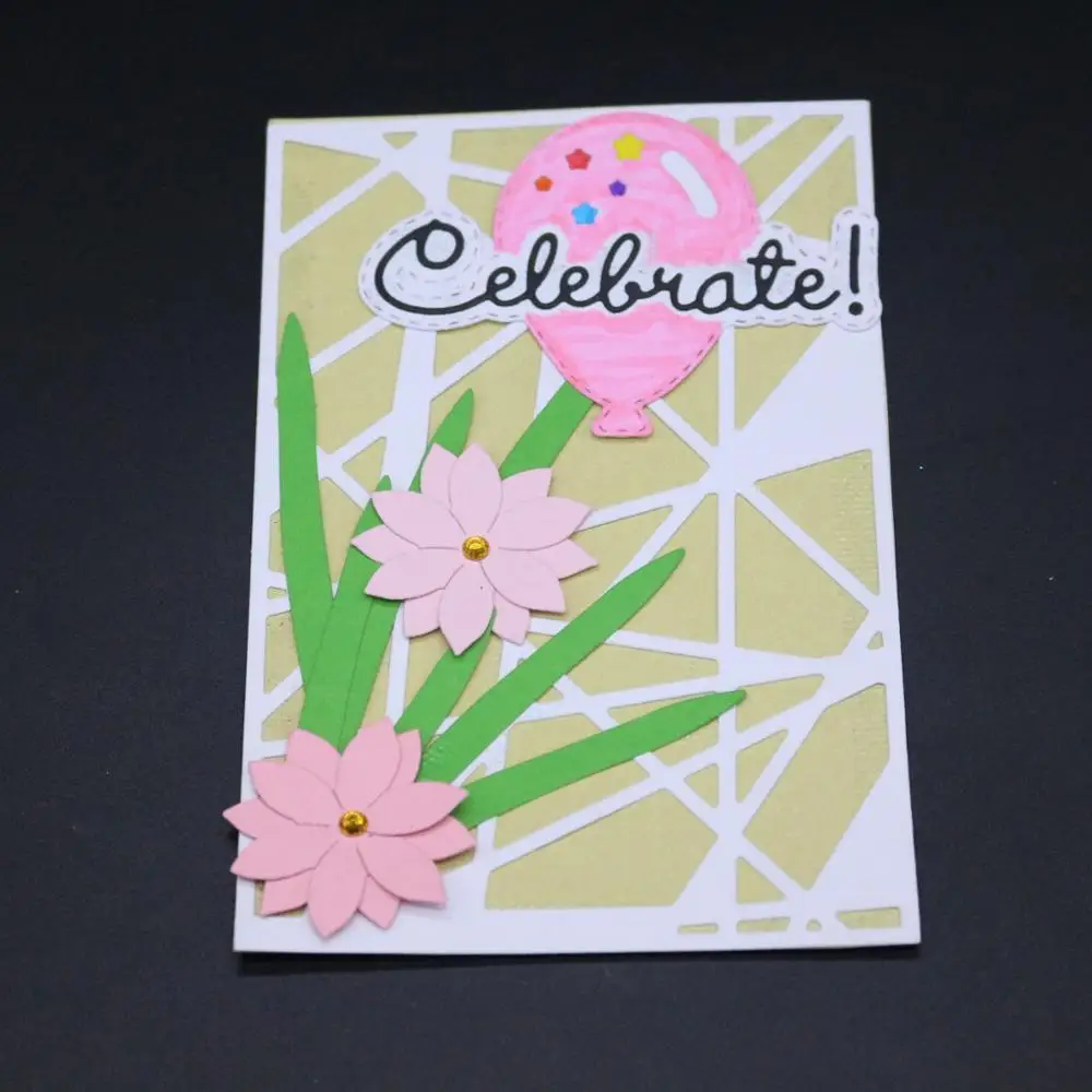 

AZSG balloon Clear Stamps For DIY Scrapbooking/Card Making Decorative Silicone Stamp Crafts
