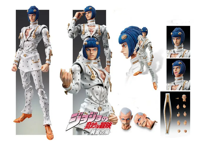 15 см аниме JOJOs странные приключения Goldenwind Бруно букциарати Модель ПВХ фигурка