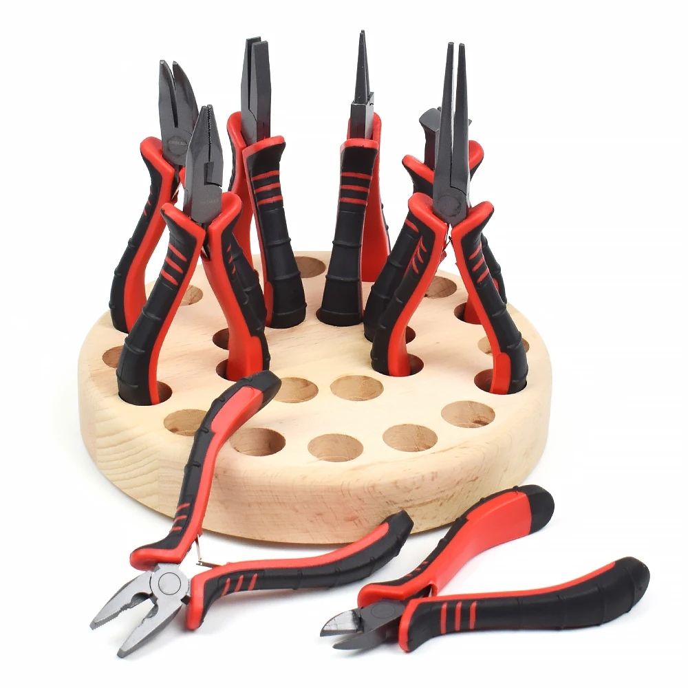 NEWACALOX 8PC Mini Pliers 4.5