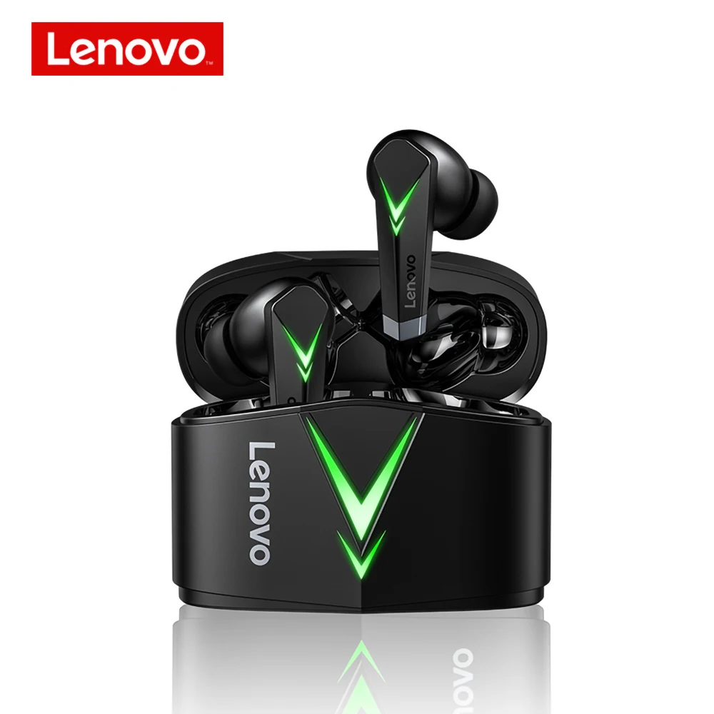 Беспроводные наушники Lenovo LP6 TWS игровая Bluetooth гарнитура с микрофоном спортивные