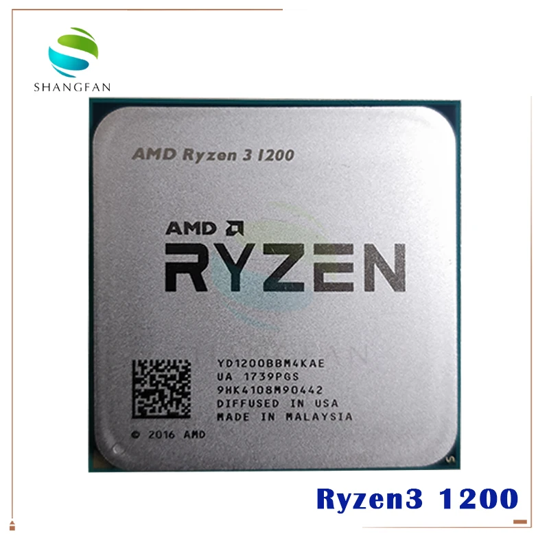 Amd Ryzen 3 1200 R3 1200 3.1 Ghz Quad-core Quad-thread Cpu Processor  Yd1200bbm4kae Socket Am4 - Cpus - AliExpress