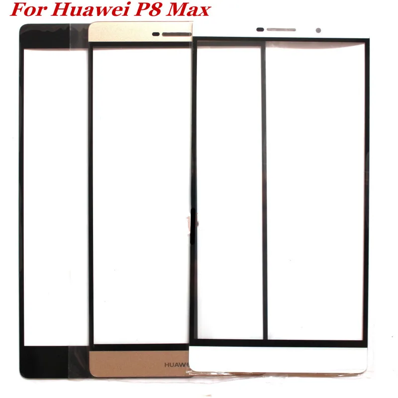 

1Pcs 6.8inch Original Outer Screen Front Glass Cover LCD Touch Screen Lensor For Huawei P8 Max DAV-703L/713L Replacement Parts