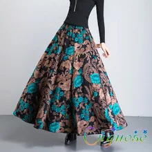 ^^Best Offers 2019 Plus Size 5XL 6XL XXXXXL Vintage Casual Floral a-line Woolen Female dance Ladies Skirt Harajuku / Maxi Skirts With Womens ^^Best Offers 2019 Plus Size 5XL 6XL XXXXXL Vintage Casual Floral a-line Woolen Female dance Ladies Skirt Harajuku / Maxi Skirts With Womens