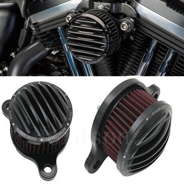 Motorcycle Air Filter Air Cleaner Kit CNC Intake System For Harley