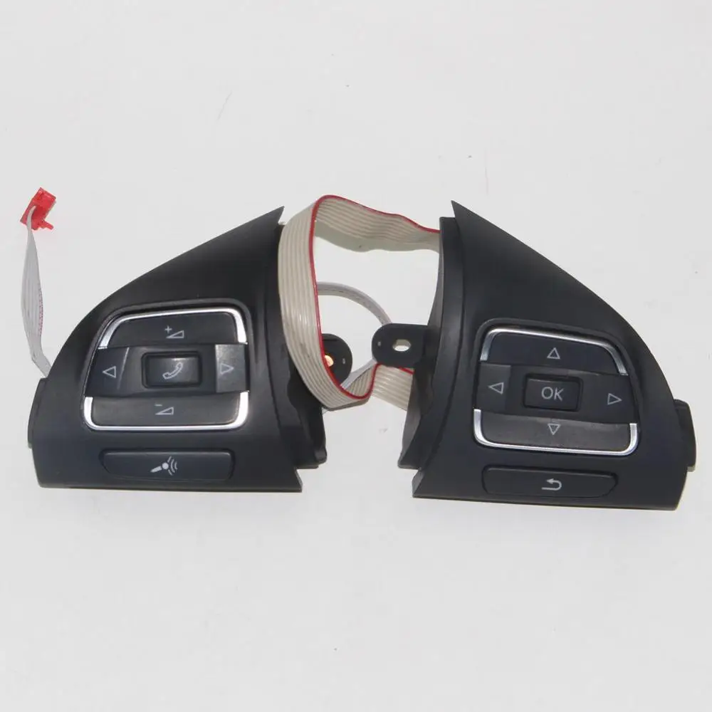 OEM Многофункциональная кнопка рулевого колеса 5C0 959 537 A для VW Jetta MK6 VW Golf MK6 EOS Golf Plus модели Amarok, Caddy - Цвет: Черный