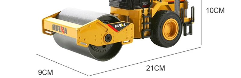 HUI NA TOYS 1:40 дорожная роликовая модель игрушки Моделирование строительные модели грузовиков коллекционное украшение игрушки для мальчиков подарок