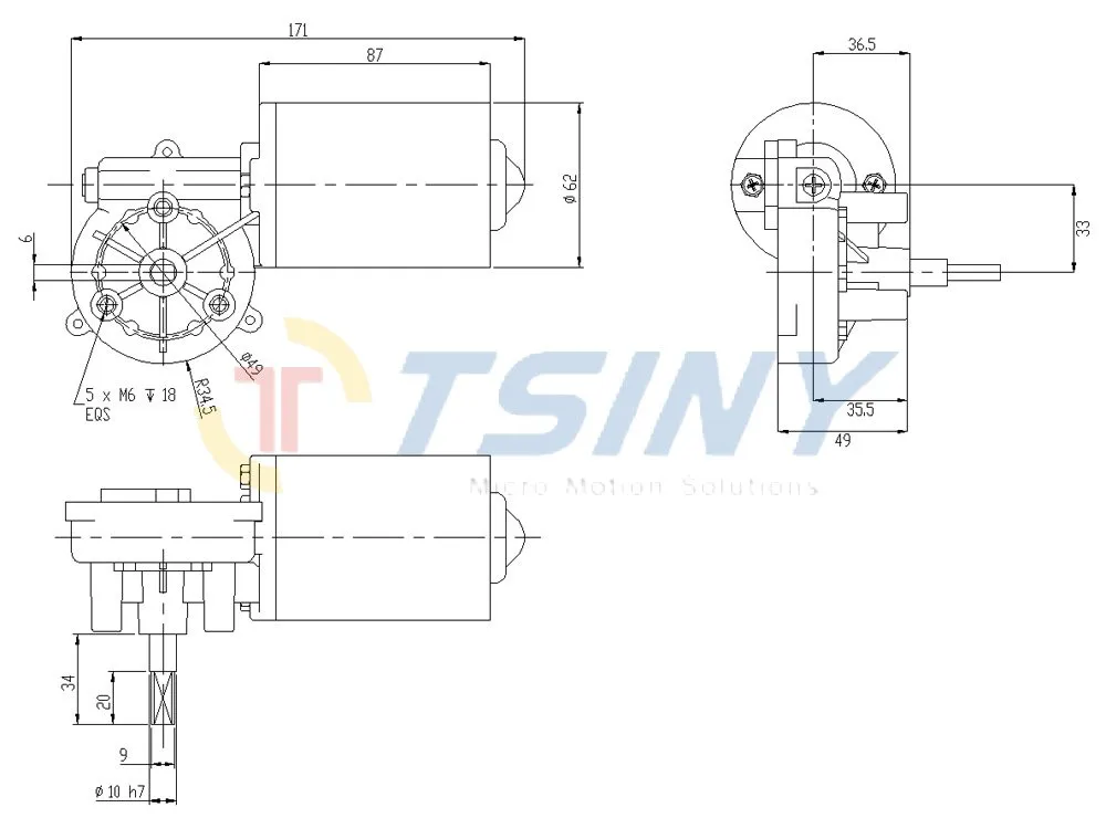 DC Шестерни мотор двери гаража Raplacement 12V 24V 45/50 об/мин постоянного тока для электрического велосипеда червь Шестерни Мотор левый и правый угол двойной плоский Вал