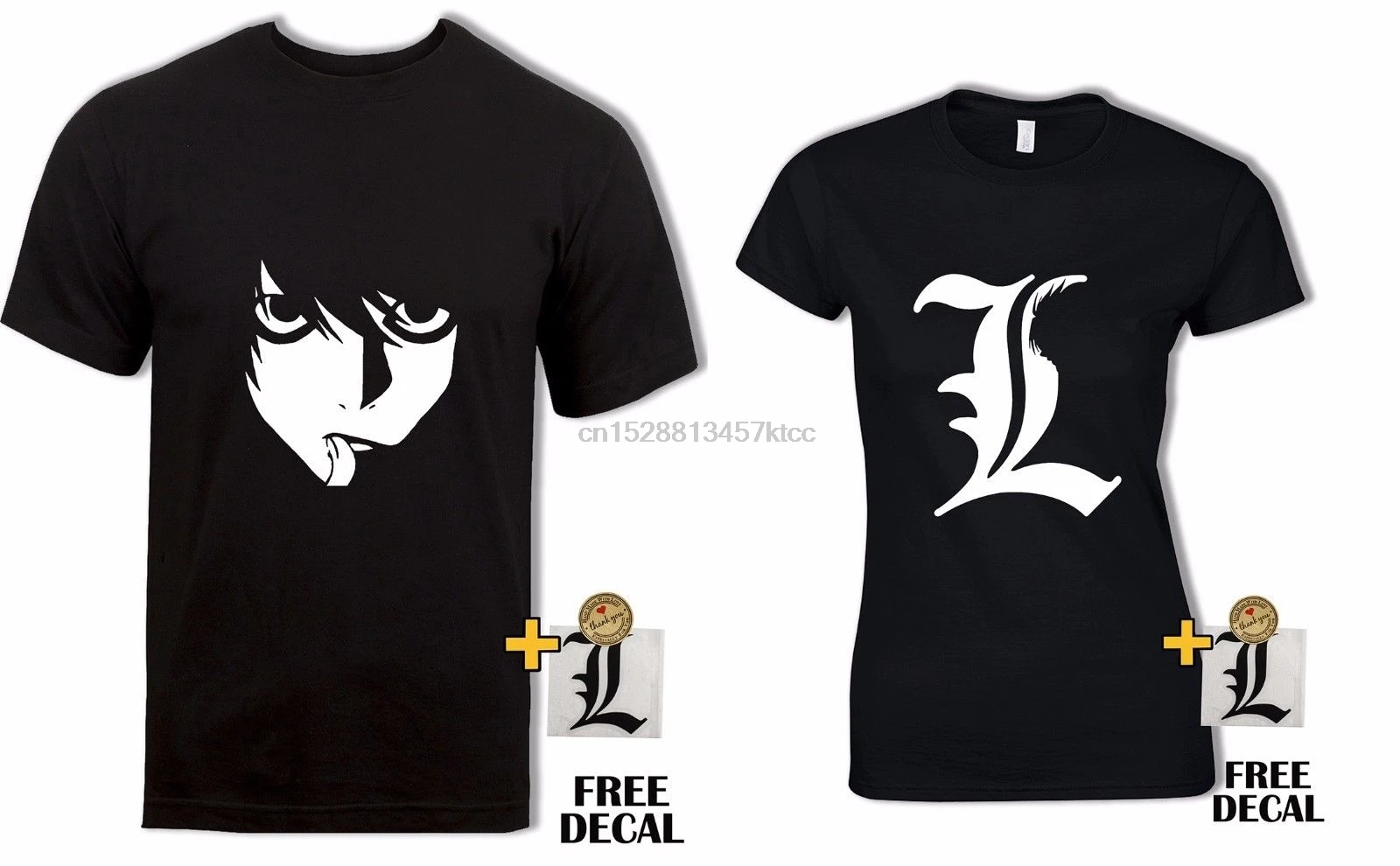 100% algodão impressão dos homens verão l death note t camisa melhor ...