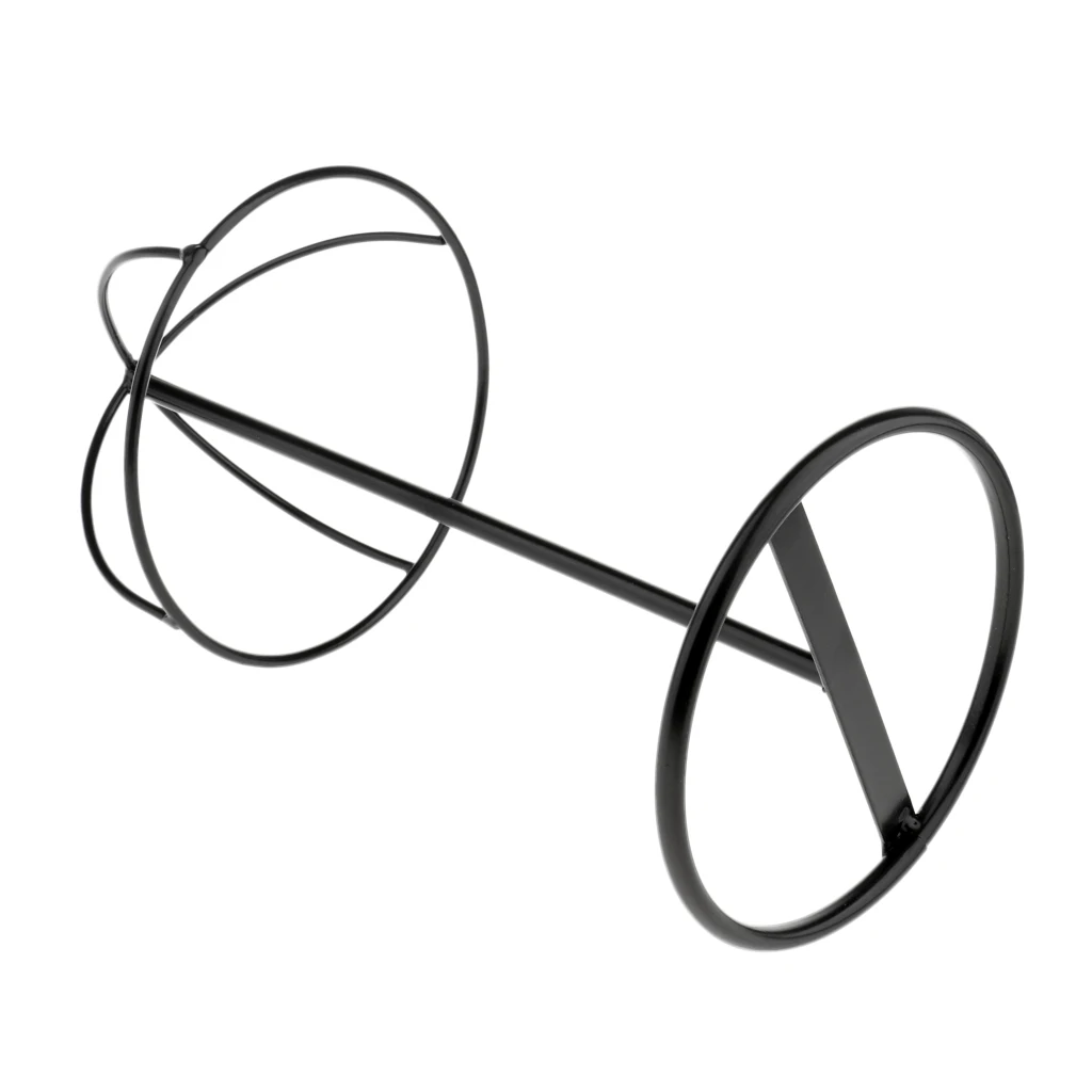 Blesiya Home Shop Salon Hat Hair Wigs Support Display HolderCap Stand Rack