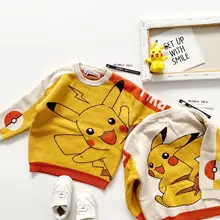 Tonytaobaby/осень-зима; Новинка; хлопковый пуловер с вышитым рисунком; свитер; детская одежда; свитера для девочек; одежда для маленьких мальчиков